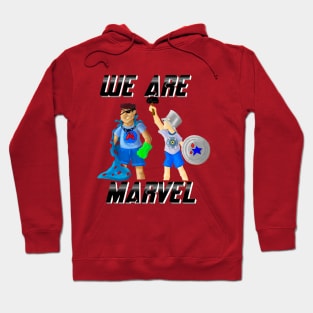 We Are Marvel Pod Just Name and Characters Hoodie